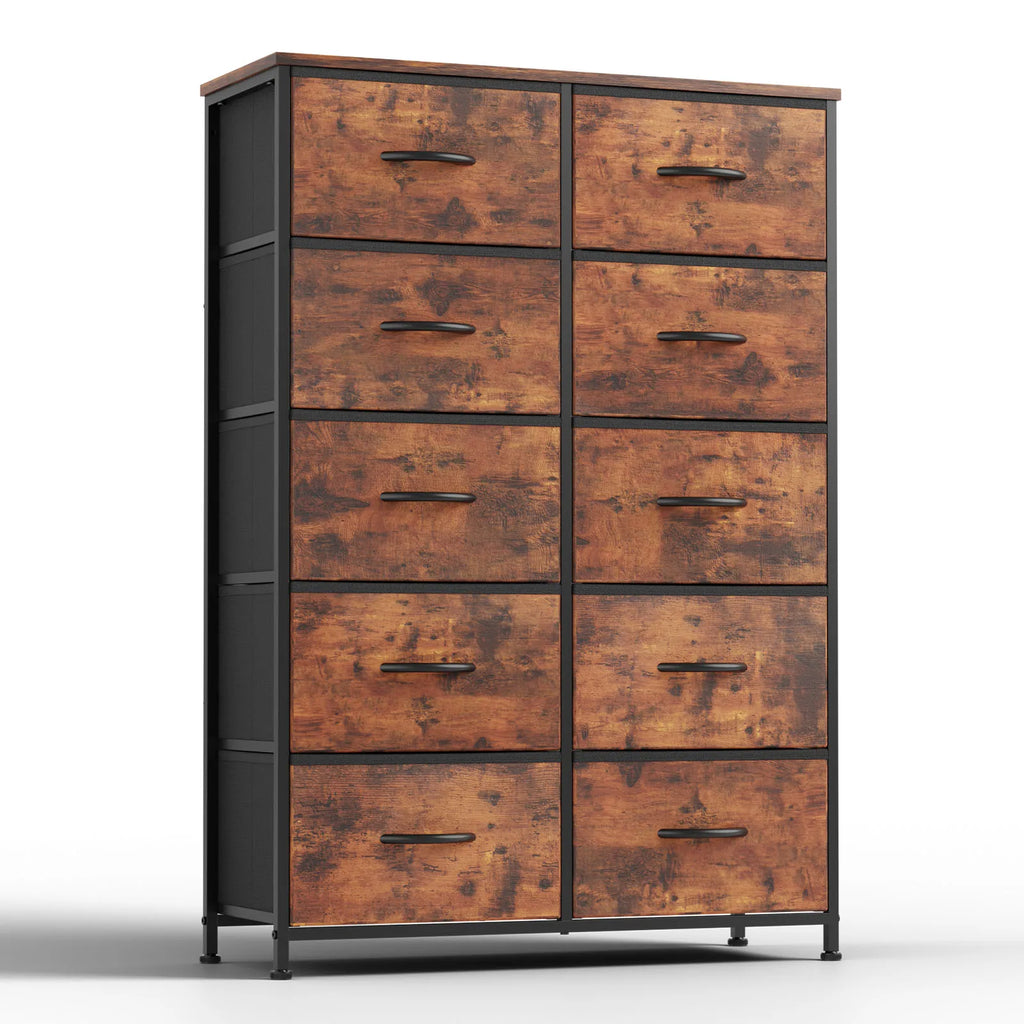 10 Fabric Drawers,  Storage Cabinet