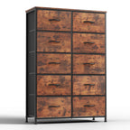 10 Fabric Drawers,  Storage Cabinet