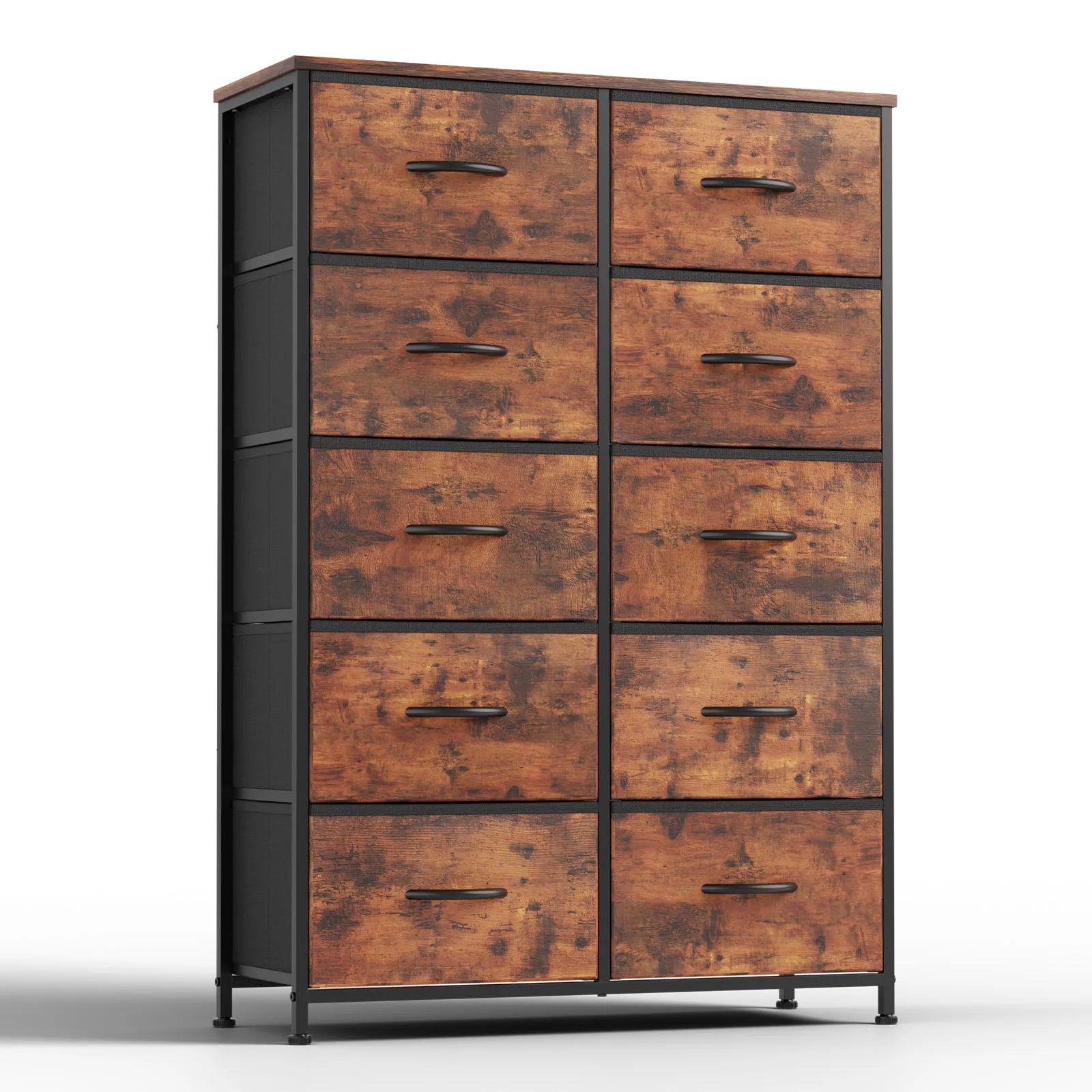 10 Fabric Drawers,  Storage Cabinet