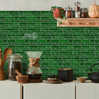 4/8/12PCS Pink Wall Self-Adhesive Tile Stickers