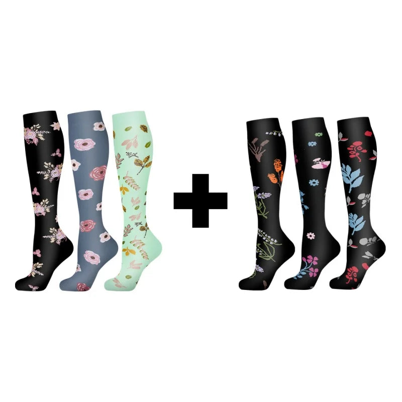 3/6Pairs Compression Socks