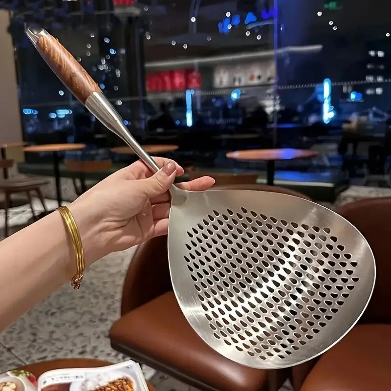 Stainless Steel Strainer Ladle