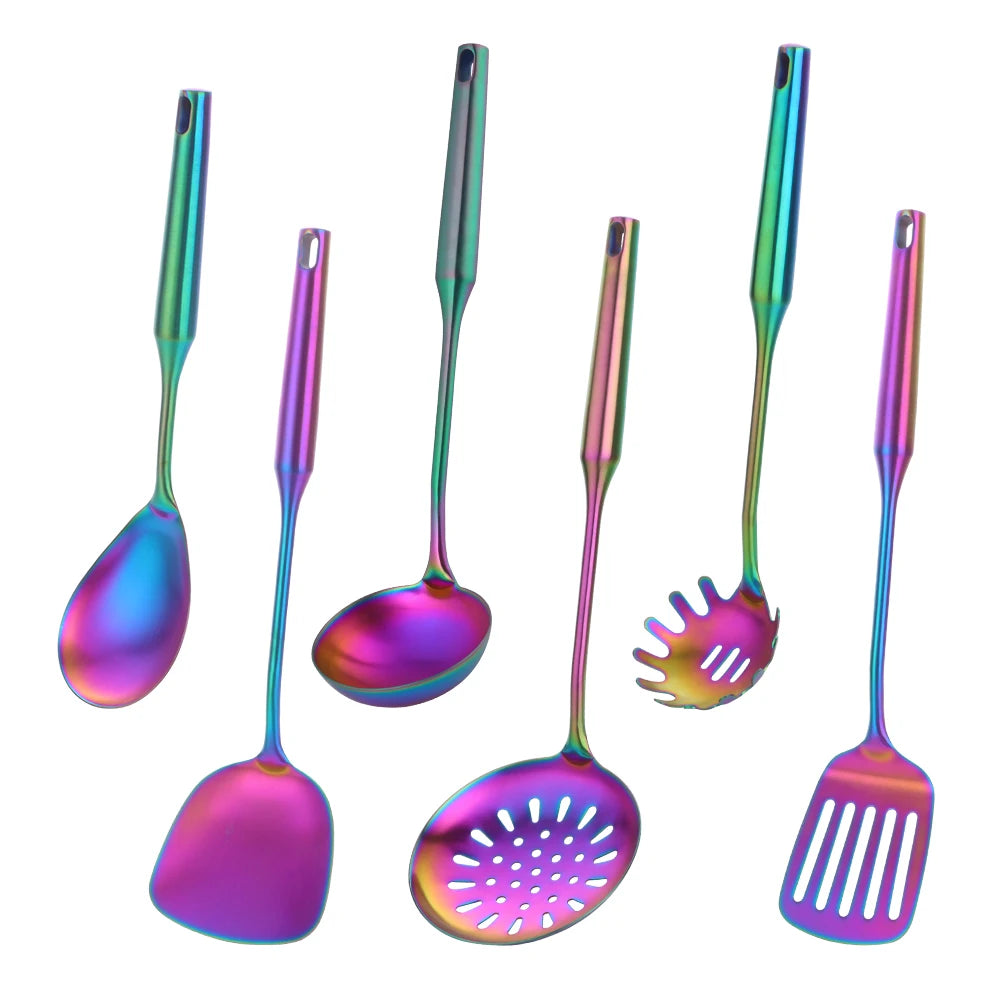 1-10PCS Stainless Steel Cooking Kitchenware Set