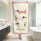Dachshund dog  Beach Towel