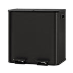 Dual Compartment Kitchen Trash Can, 30L (2 x 15L)
