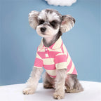 Striped Polo Pet Clothes