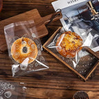 Bread Storage Bags, 8x6 inch Resealable Bakery
