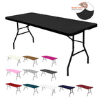 4/6/8ft Spandex Tablecloth Fitted Cover