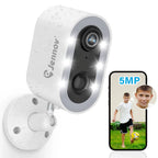 Security Camera WiFi Battery Powered, Two-Way Talk