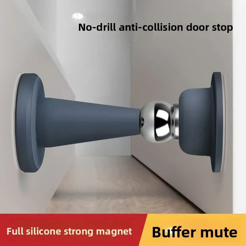 No-drill door stopper