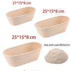 1/3 PCS  Rattan Dough Proofing Liner