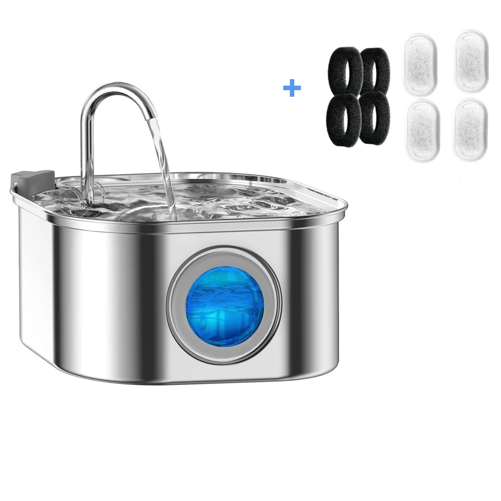 Stainless Steel Pet Water