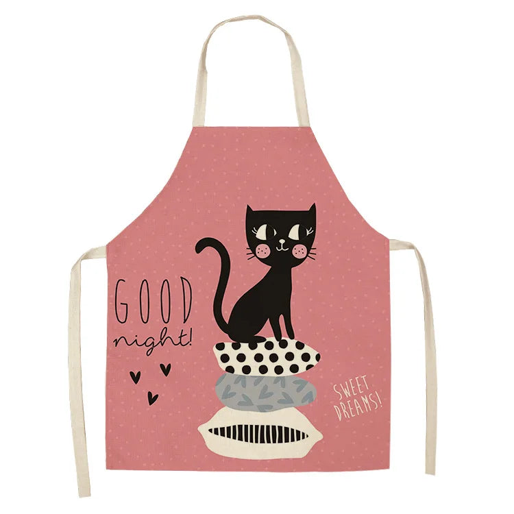 Cartoon Cat Apron