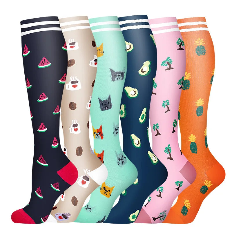 3/6Pairs Compression Socks