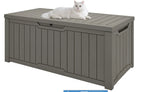 120-Gallon Deck Box, Lockable Lid