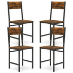 4/ Kitchen Chairs /Metal Legs