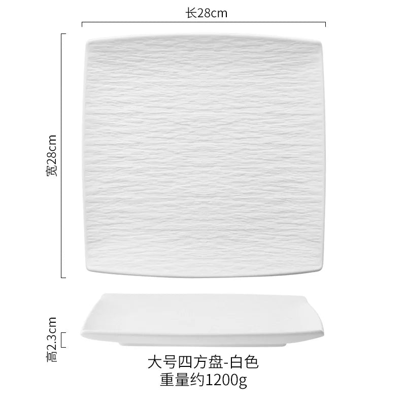 Tableware, Western Style  Dinner Plates