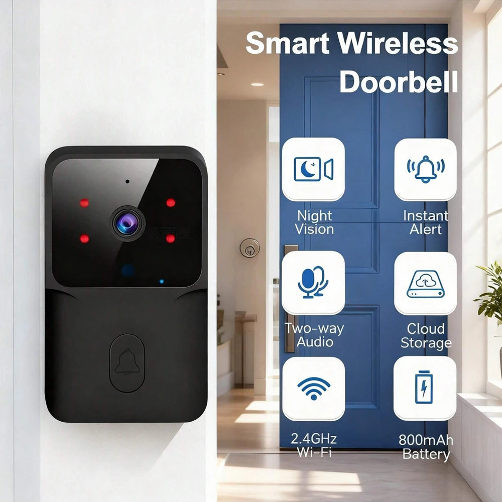 Wireless Doorbell Visual Intercom