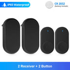 Wireless Doorbell Waterproof Button