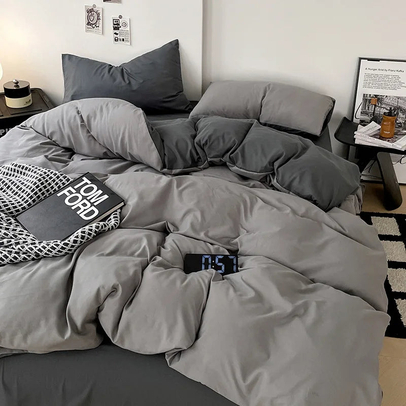 Brushed Microfiber Bedding Set
