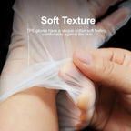 100PCS Disposable TPE Gloves