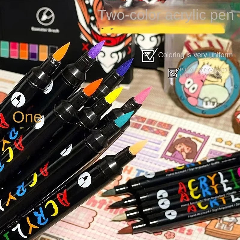 48-Color Acrylic Paint Markers