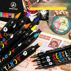 48-Color Acrylic Paint Markers