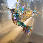 Acrylic Hummingbird Hanging Pendant, Suncatcher