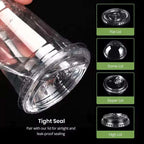 Plastic Cups,  10 Pack, 16 oz Disposable