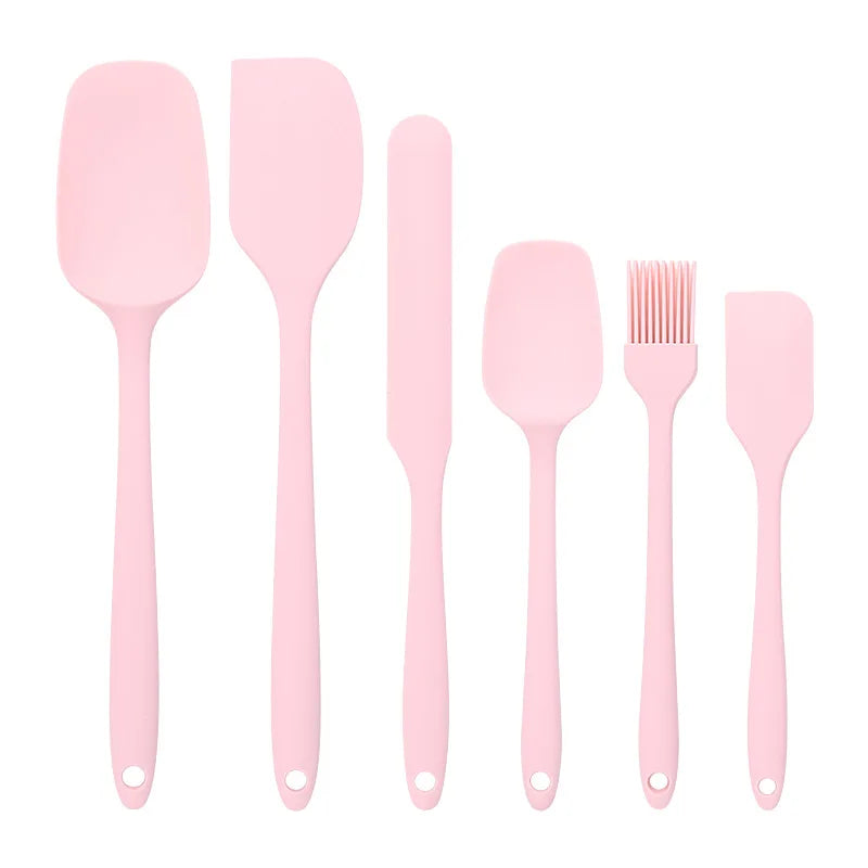 6pc Silicone Spatula Set