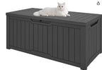 120-Gallon Deck Box, Lockable Lid