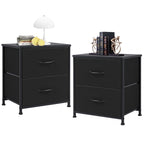 Cabinet / Set of 2 Fabric Drawers