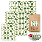 3PC/SET Beeswax Food Wraps, Reusable
