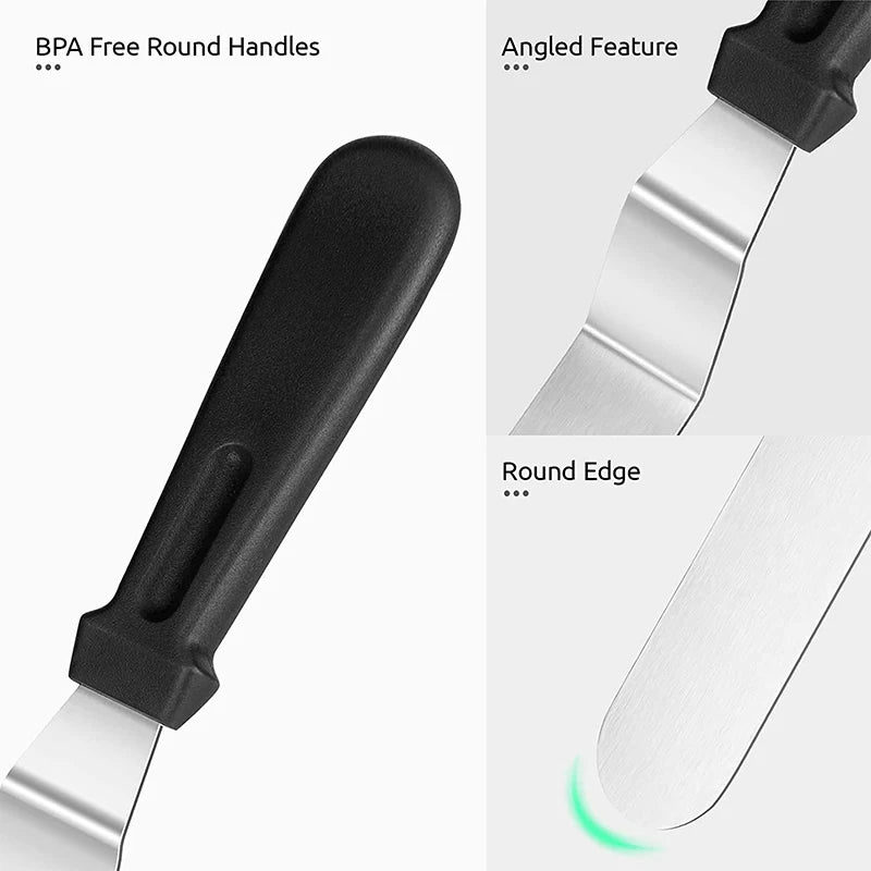 Offset Spatula Stainless Steel Icing Spatula