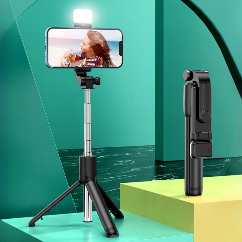 IPhone Tripod Selfie Stick/ Remote