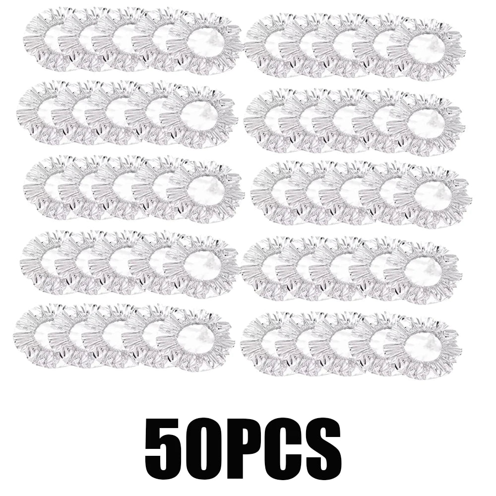 10-60pcs Reusable Aluminum Foil Cover