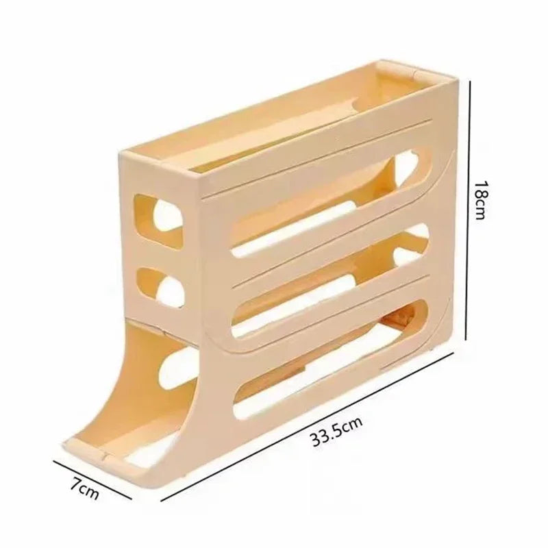 Refrigerator Egg Storage Box 4 Layers Automatic