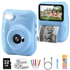 Kids Digital Camera, Portable/ Instant Print