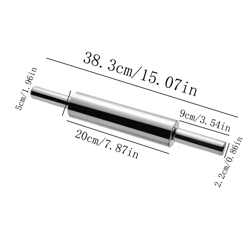 Stainless Steel Rolling Pin