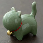 Ceramic Kitten Ornament
