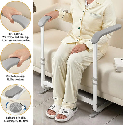 300LB Capacity/ Armrest/ Rail Support