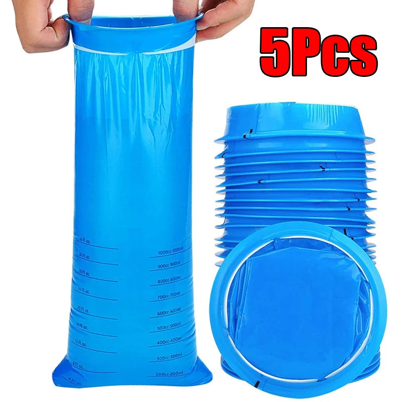 Portable Disposable Sickness Plastic Bag