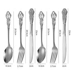 Stainless Steel Tableware Set