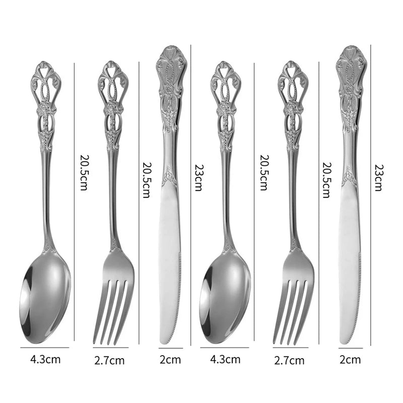 Stainless Steel Tableware Set