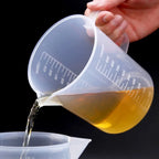 6Pcs/set Plastic Graduated Measuring Cup