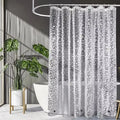 1pc Pebble Pattern, Clear Shower Curtain