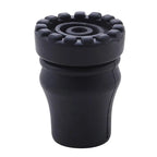 16/19/22 Black Rubber Cane Tip