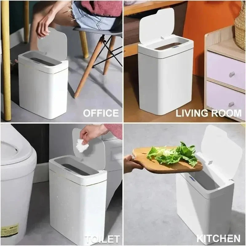Sensor Trash Can White 15L/ Touchless