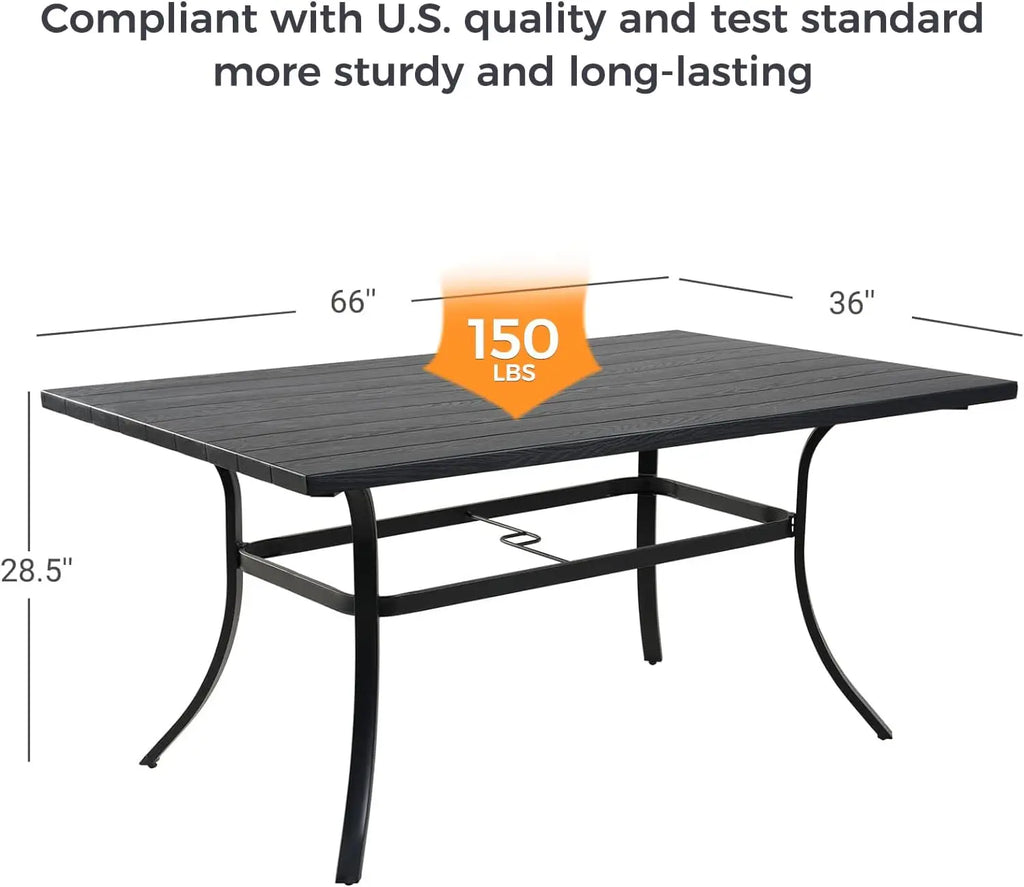 66-Inch Picnic Table