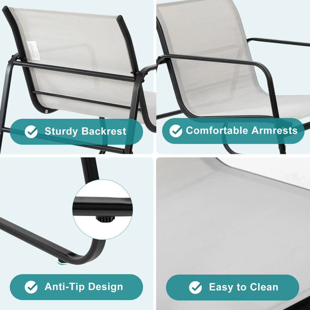 Patio Furniture 3 Pieces Set /Table